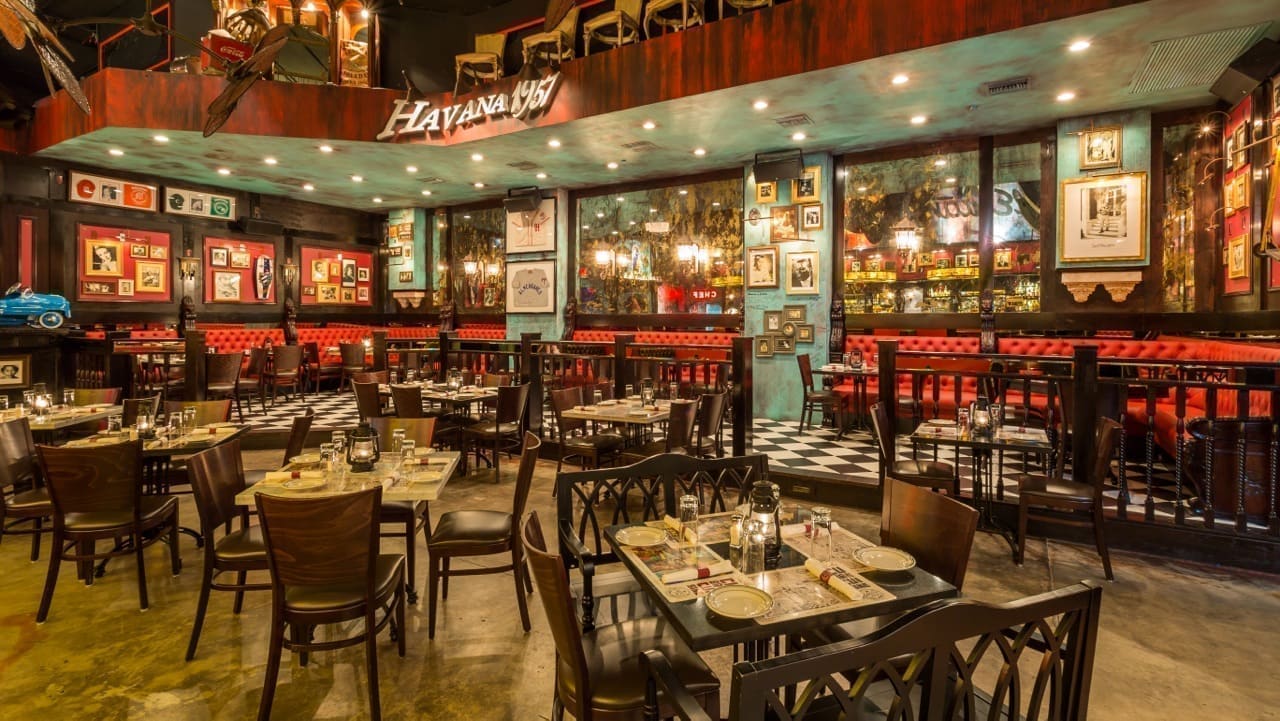 Havana 1957 restaurant interior